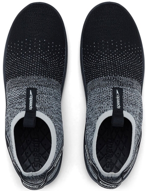 Speedo Men's Surf Knit Pro Water Shoes - White/Black